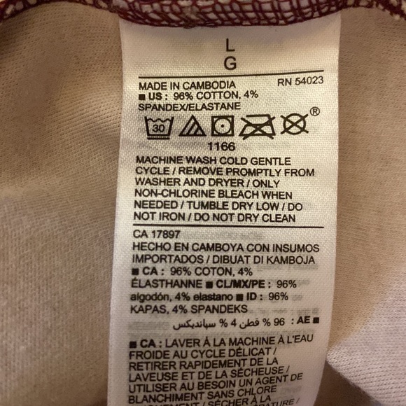 Old Navy Short Sleeve Maroon Floral Dress - Picture 7 of 7